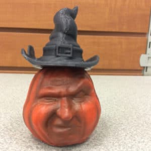 3D Printed Witch Pumpkin