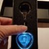 Heart Crystal Keychain boxed