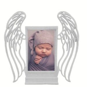 3D Printed Angel Wings Frame with Flip Photo