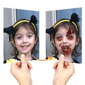 Zombie Lenticular Flip Picture
