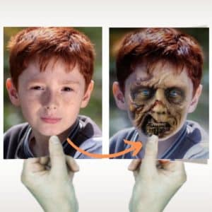 Zombie Photo Flip Boy