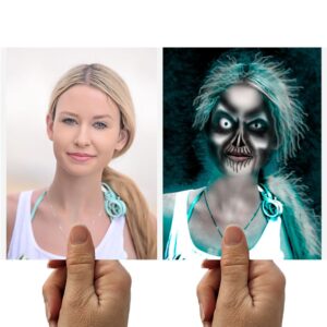 Haunted Ghost Custom Photo Flip