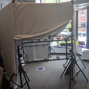 3D scanning rig designed and built by 3DReactions